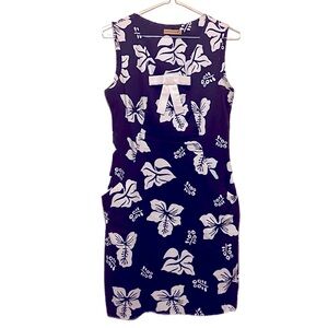 38 Perle Donna Women Summer Dress SleevelessRound neck Two Pockets Side Zipper